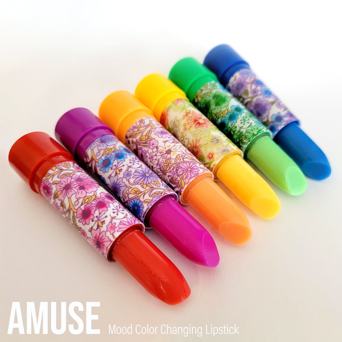 Amuse 12 Pcs Set Mood Color Changing Lipstick